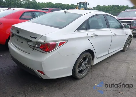 2012 Hyundai Sonata Hybrid z USA, uszkodzony, nr VIN KMHEC4A42CA059244